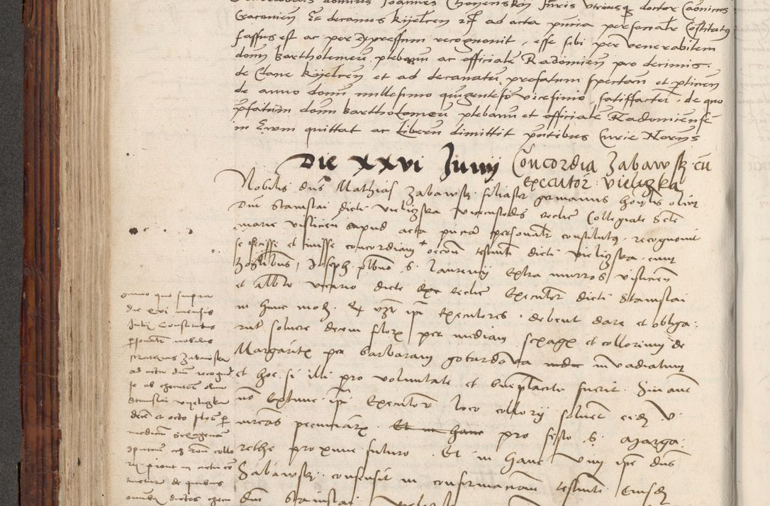 Zdjęcie nr 318 dla obiektu archiwalnego: Volumen III actorum episcopalium R.R.  Joannis Konarski episcopi Cracoviensis ex annis 18 I 1520-27 III 1524