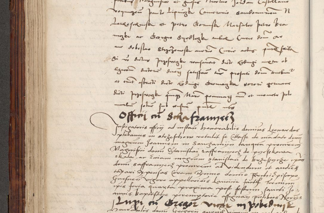 Zdjęcie nr 316 dla obiektu archiwalnego: Volumen III actorum episcopalium R.R.  Joannis Konarski episcopi Cracoviensis ex annis 18 I 1520-27 III 1524