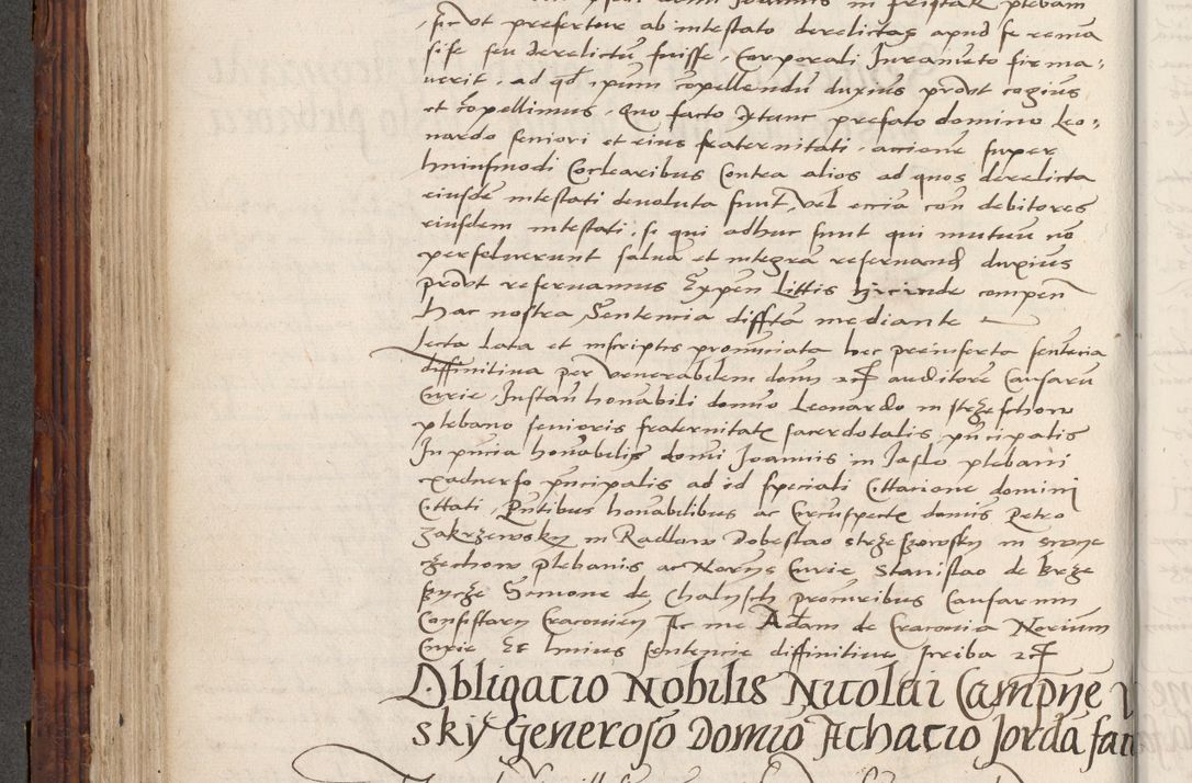 Zdjęcie nr 314 dla obiektu archiwalnego: Volumen III actorum episcopalium R.R.  Joannis Konarski episcopi Cracoviensis ex annis 18 I 1520-27 III 1524