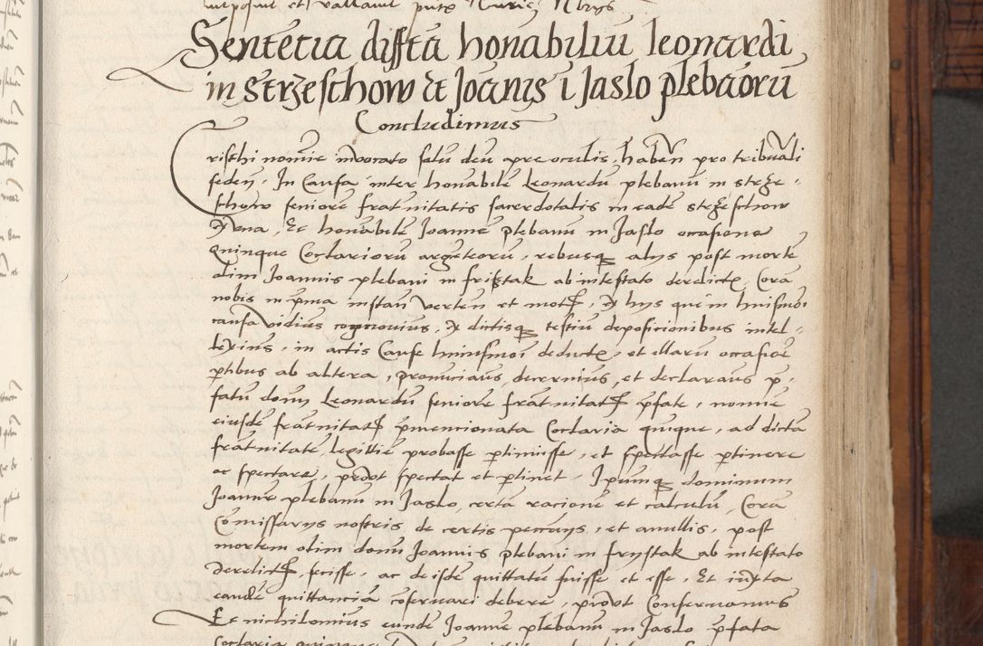 Zdjęcie nr 313 dla obiektu archiwalnego: Volumen III actorum episcopalium R.R.  Joannis Konarski episcopi Cracoviensis ex annis 18 I 1520-27 III 1524