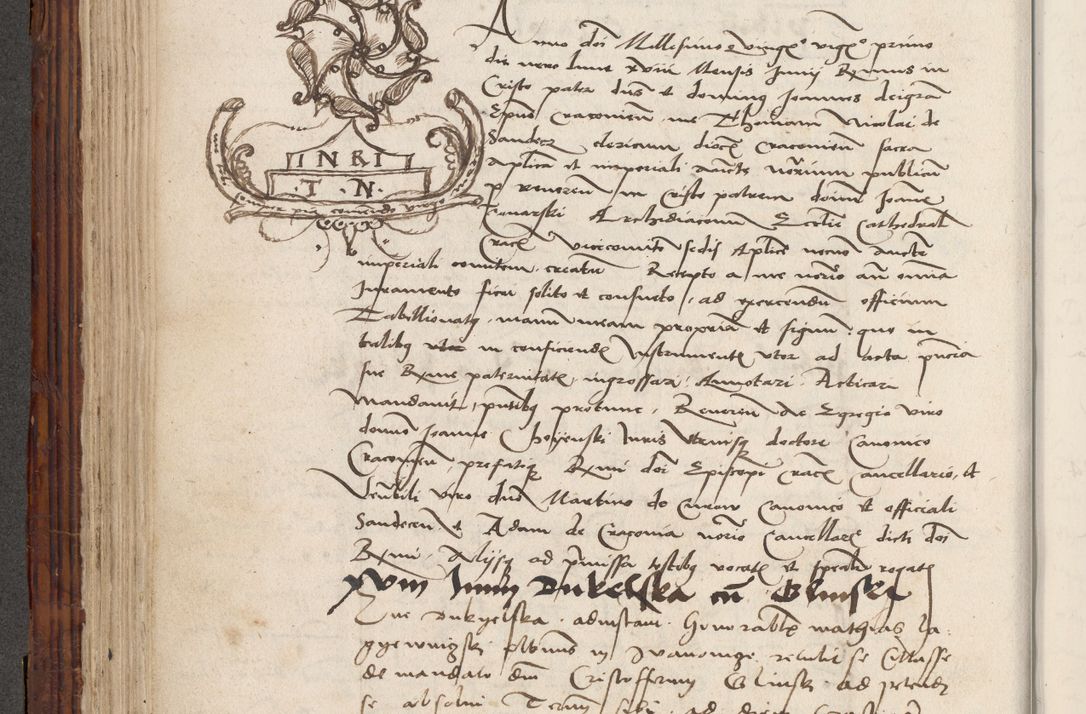 Zdjęcie nr 310 dla obiektu archiwalnego: Volumen III actorum episcopalium R.R.  Joannis Konarski episcopi Cracoviensis ex annis 18 I 1520-27 III 1524