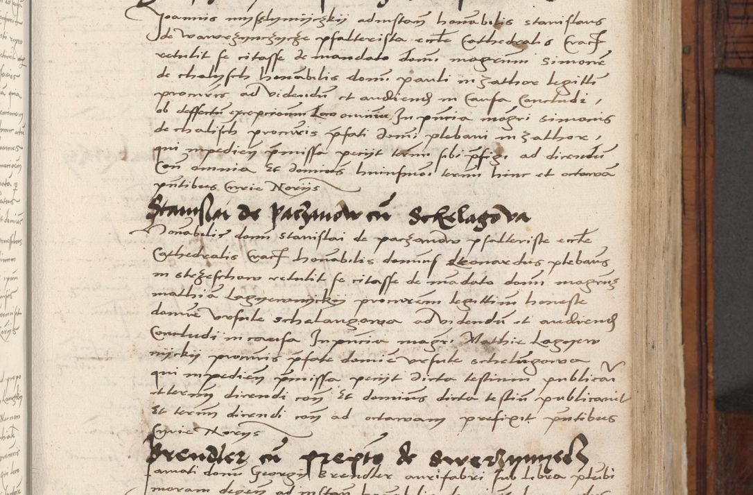 Zdjęcie nr 307 dla obiektu archiwalnego: Volumen III actorum episcopalium R.R.  Joannis Konarski episcopi Cracoviensis ex annis 18 I 1520-27 III 1524
