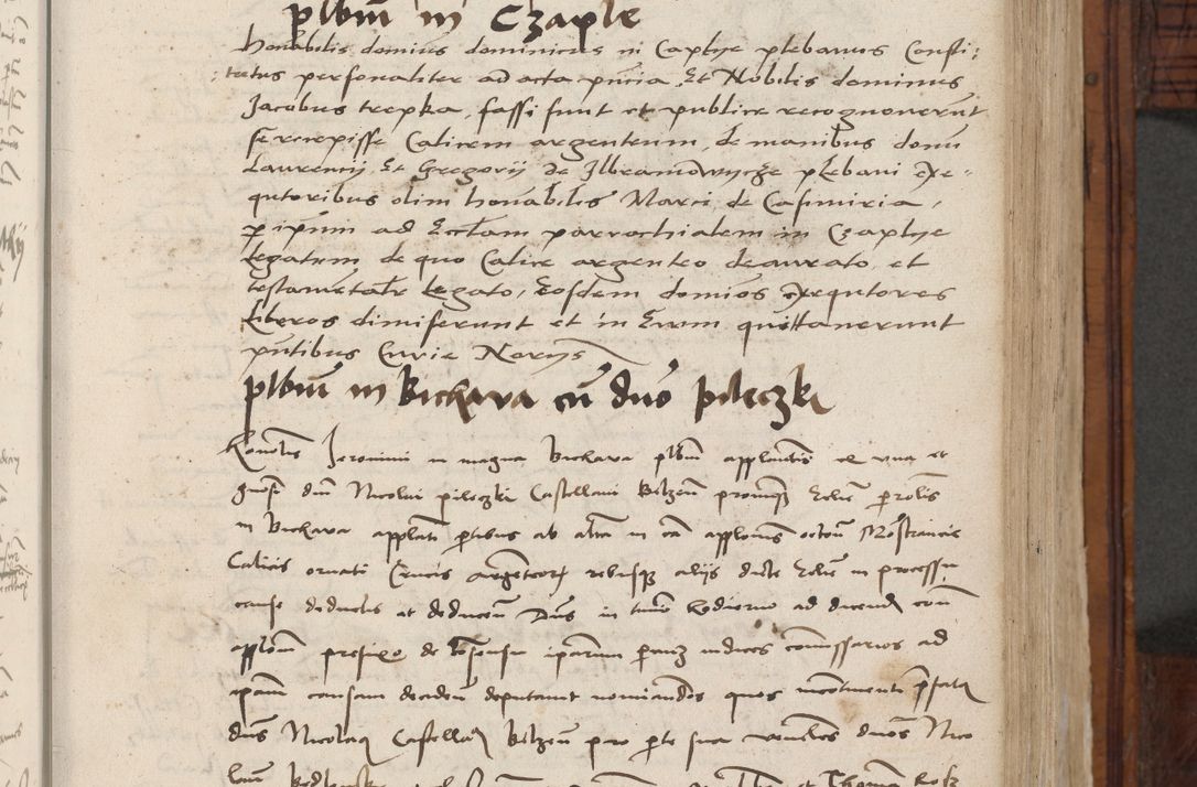 Zdjęcie nr 309 dla obiektu archiwalnego: Volumen III actorum episcopalium R.R.  Joannis Konarski episcopi Cracoviensis ex annis 18 I 1520-27 III 1524