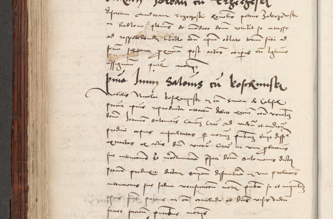 Zdjęcie nr 292 dla obiektu archiwalnego: Volumen III actorum episcopalium R.R.  Joannis Konarski episcopi Cracoviensis ex annis 18 I 1520-27 III 1524