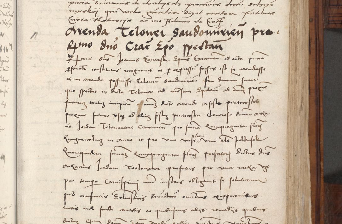 Zdjęcie nr 281 dla obiektu archiwalnego: Volumen III actorum episcopalium R.R.  Joannis Konarski episcopi Cracoviensis ex annis 18 I 1520-27 III 1524