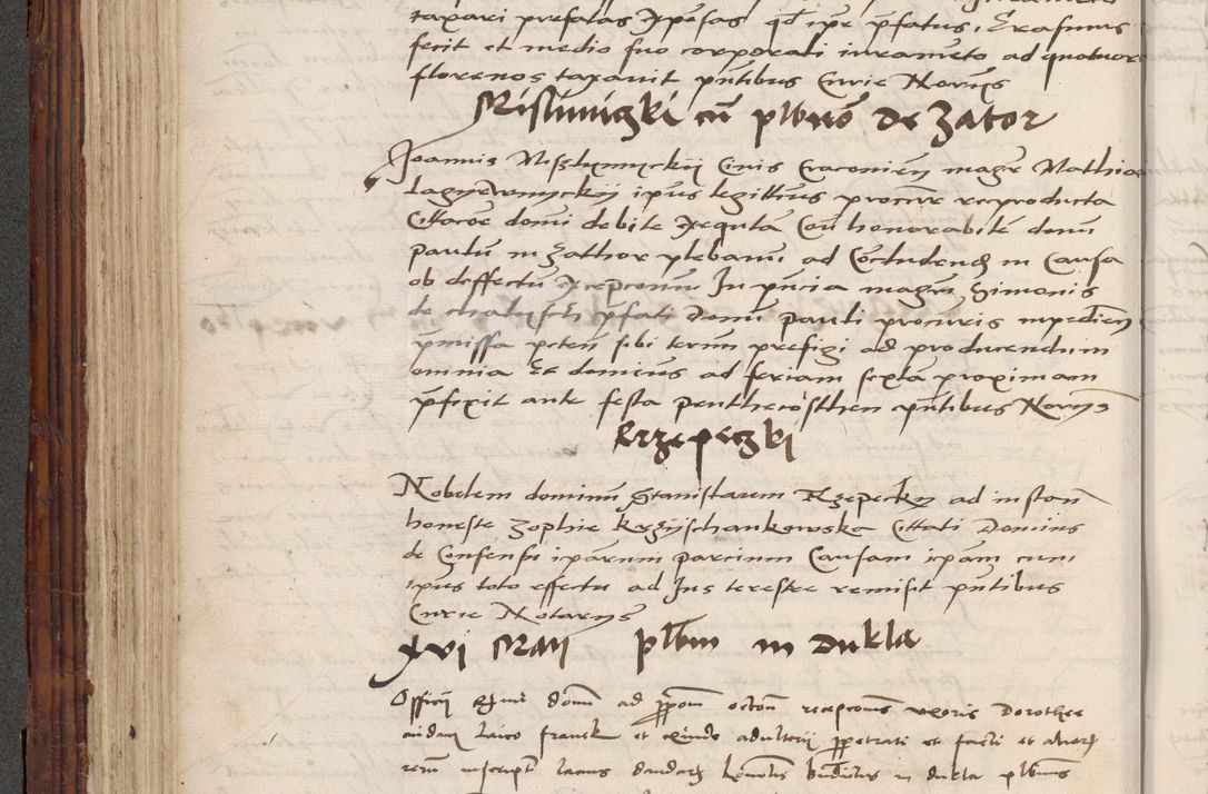 Zdjęcie nr 278 dla obiektu archiwalnego: Volumen III actorum episcopalium R.R.  Joannis Konarski episcopi Cracoviensis ex annis 18 I 1520-27 III 1524