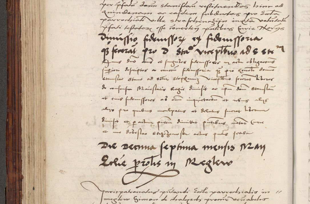Zdjęcie nr 280 dla obiektu archiwalnego: Volumen III actorum episcopalium R.R.  Joannis Konarski episcopi Cracoviensis ex annis 18 I 1520-27 III 1524