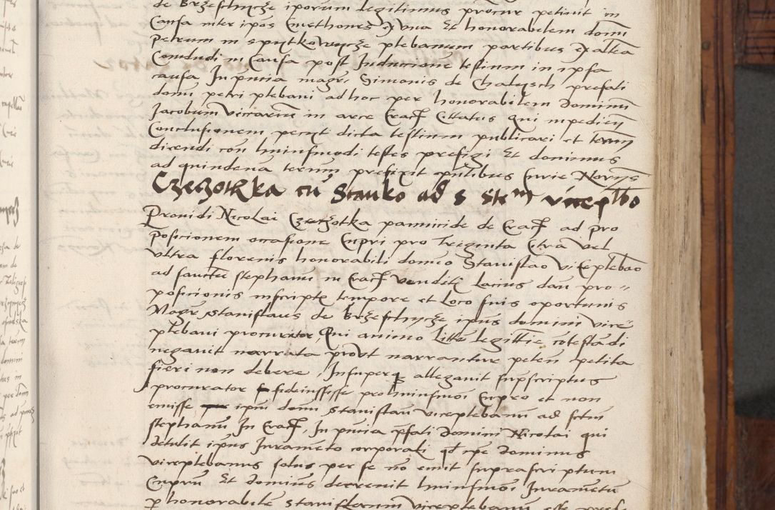 Zdjęcie nr 277 dla obiektu archiwalnego: Volumen III actorum episcopalium R.R.  Joannis Konarski episcopi Cracoviensis ex annis 18 I 1520-27 III 1524