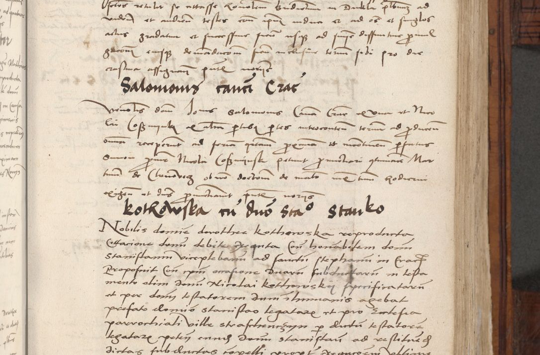 Zdjęcie nr 279 dla obiektu archiwalnego: Volumen III actorum episcopalium R.R.  Joannis Konarski episcopi Cracoviensis ex annis 18 I 1520-27 III 1524