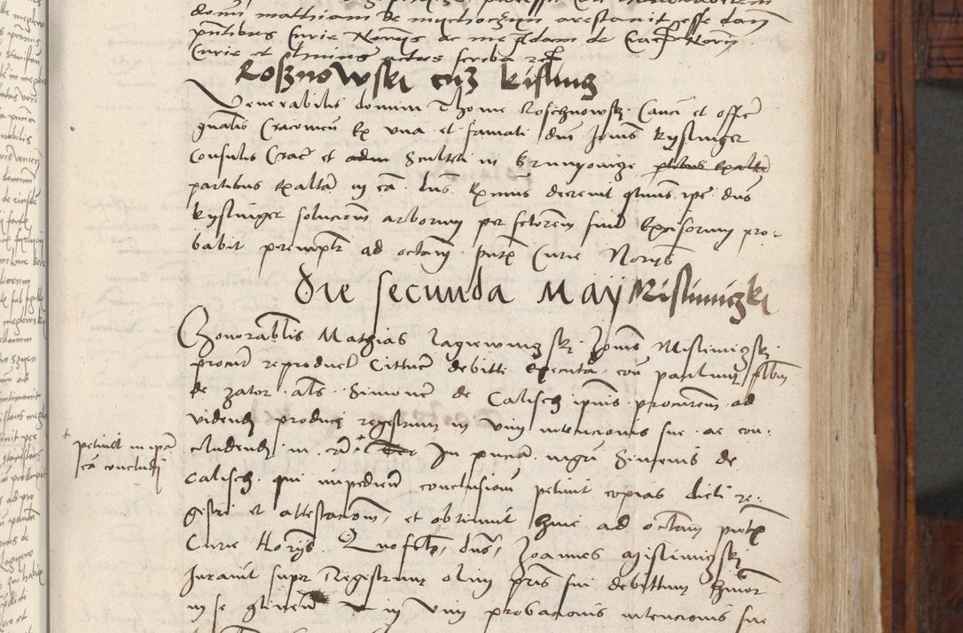Zdjęcie nr 269 dla obiektu archiwalnego: Volumen III actorum episcopalium R.R.  Joannis Konarski episcopi Cracoviensis ex annis 18 I 1520-27 III 1524