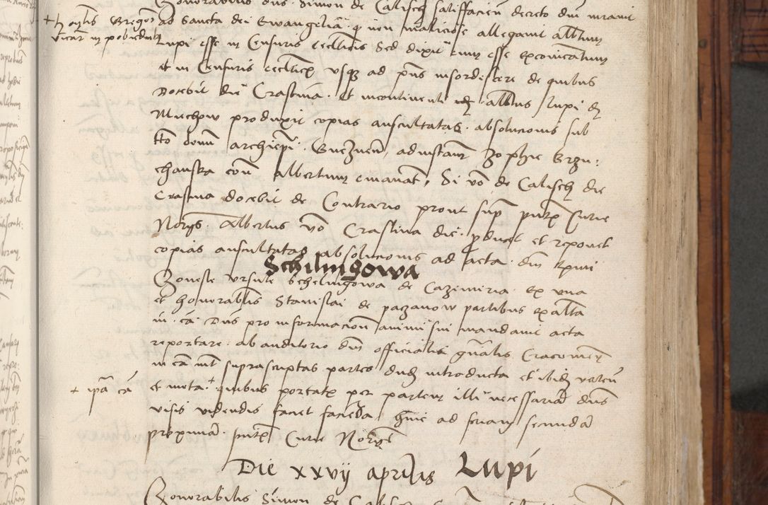 Zdjęcie nr 265 dla obiektu archiwalnego: Volumen III actorum episcopalium R.R.  Joannis Konarski episcopi Cracoviensis ex annis 18 I 1520-27 III 1524