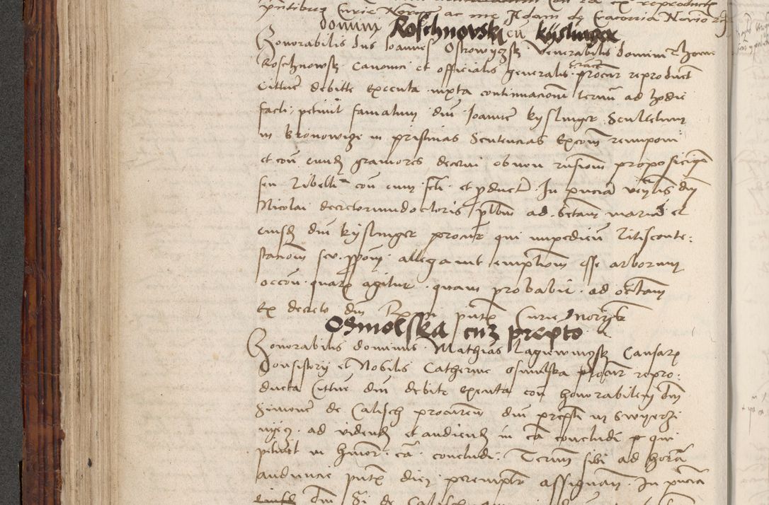 Zdjęcie nr 264 dla obiektu archiwalnego: Volumen III actorum episcopalium R.R.  Joannis Konarski episcopi Cracoviensis ex annis 18 I 1520-27 III 1524