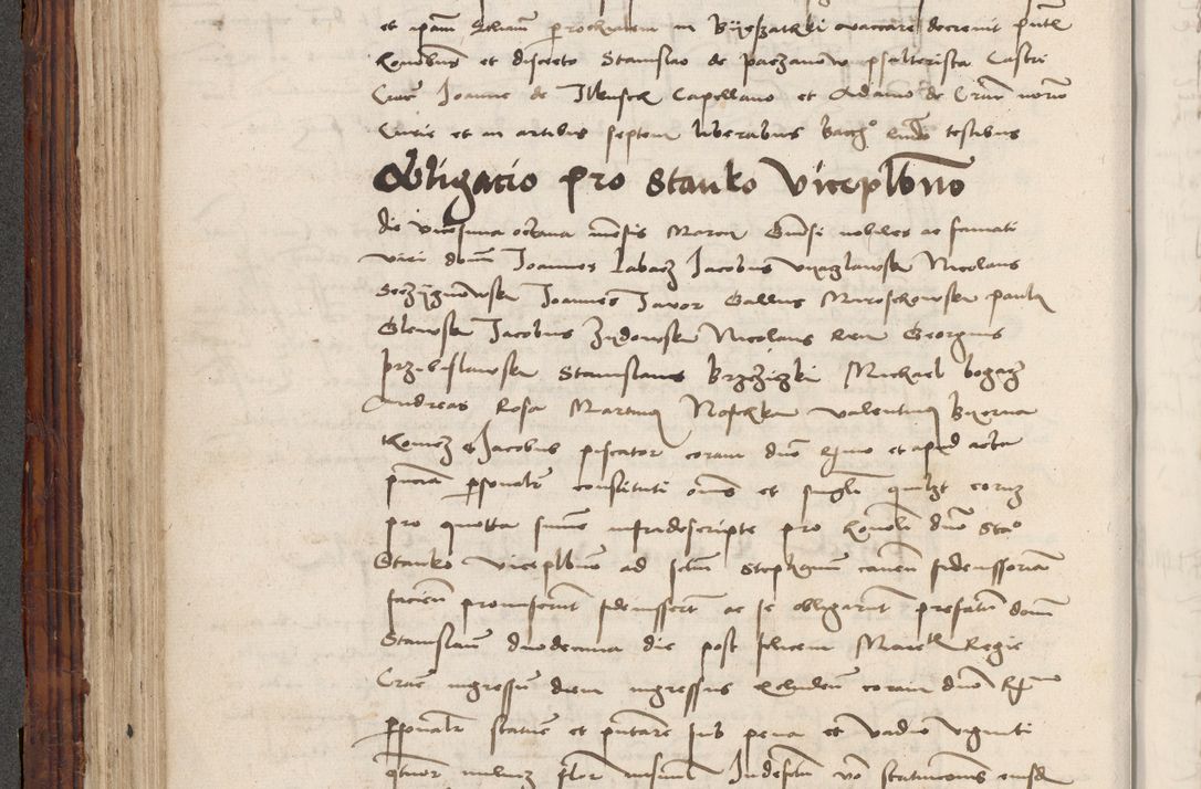 Zdjęcie nr 256 dla obiektu archiwalnego: Volumen III actorum episcopalium R.R.  Joannis Konarski episcopi Cracoviensis ex annis 18 I 1520-27 III 1524