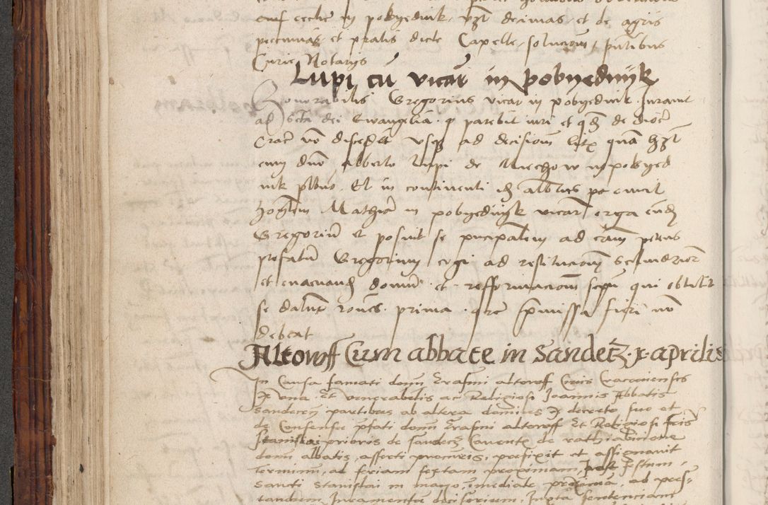 Zdjęcie nr 258 dla obiektu archiwalnego: Volumen III actorum episcopalium R.R.  Joannis Konarski episcopi Cracoviensis ex annis 18 I 1520-27 III 1524