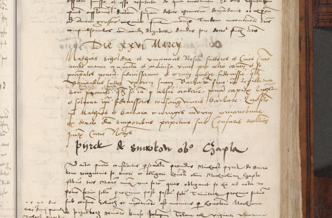 Zdjęcie nr 255 dla obiektu archiwalnego: Volumen III actorum episcopalium R.R.  Joannis Konarski episcopi Cracoviensis ex annis 18 I 1520-27 III 1524