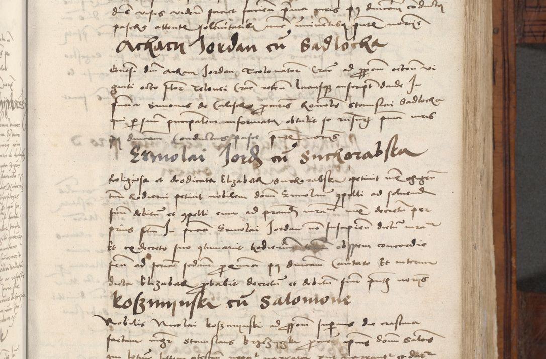 Zdjęcie nr 253 dla obiektu archiwalnego: Volumen III actorum episcopalium R.R.  Joannis Konarski episcopi Cracoviensis ex annis 18 I 1520-27 III 1524
