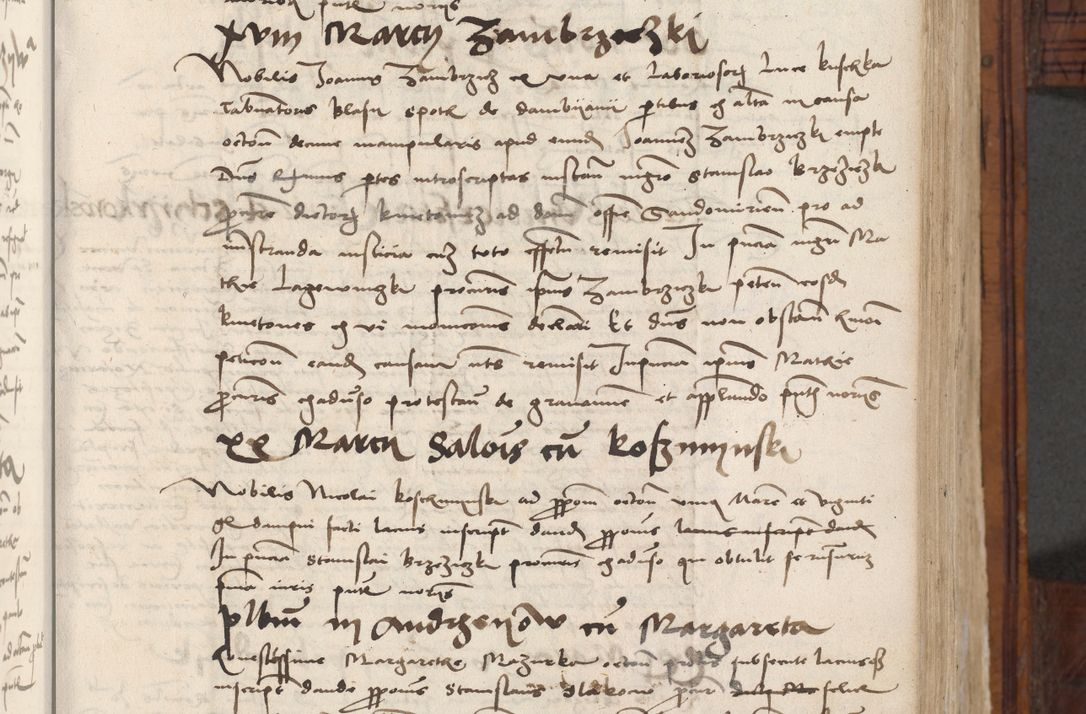 Zdjęcie nr 251 dla obiektu archiwalnego: Volumen III actorum episcopalium R.R.  Joannis Konarski episcopi Cracoviensis ex annis 18 I 1520-27 III 1524