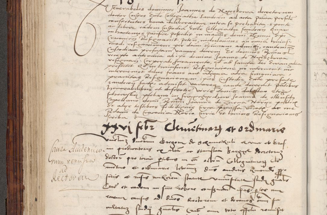 Zdjęcie nr 238 dla obiektu archiwalnego: Volumen III actorum episcopalium R.R.  Joannis Konarski episcopi Cracoviensis ex annis 18 I 1520-27 III 1524