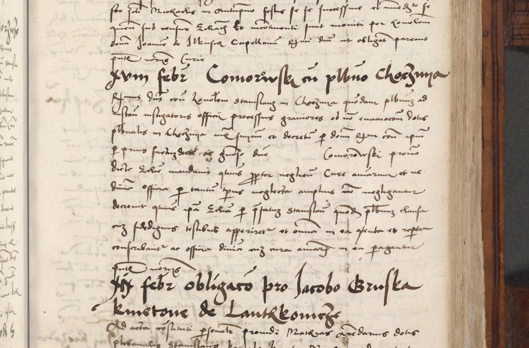 Zdjęcie nr 235 dla obiektu archiwalnego: Volumen III actorum episcopalium R.R.  Joannis Konarski episcopi Cracoviensis ex annis 18 I 1520-27 III 1524