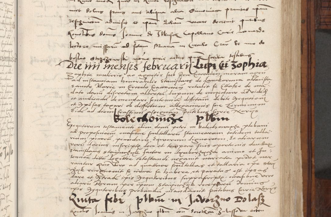 Zdjęcie nr 231 dla obiektu archiwalnego: Volumen III actorum episcopalium R.R.  Joannis Konarski episcopi Cracoviensis ex annis 18 I 1520-27 III 1524