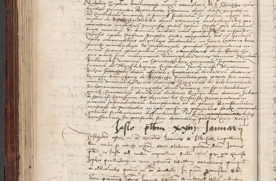 Zdjęcie nr 226 dla obiektu archiwalnego: Volumen III actorum episcopalium R.R.  Joannis Konarski episcopi Cracoviensis ex annis 18 I 1520-27 III 1524