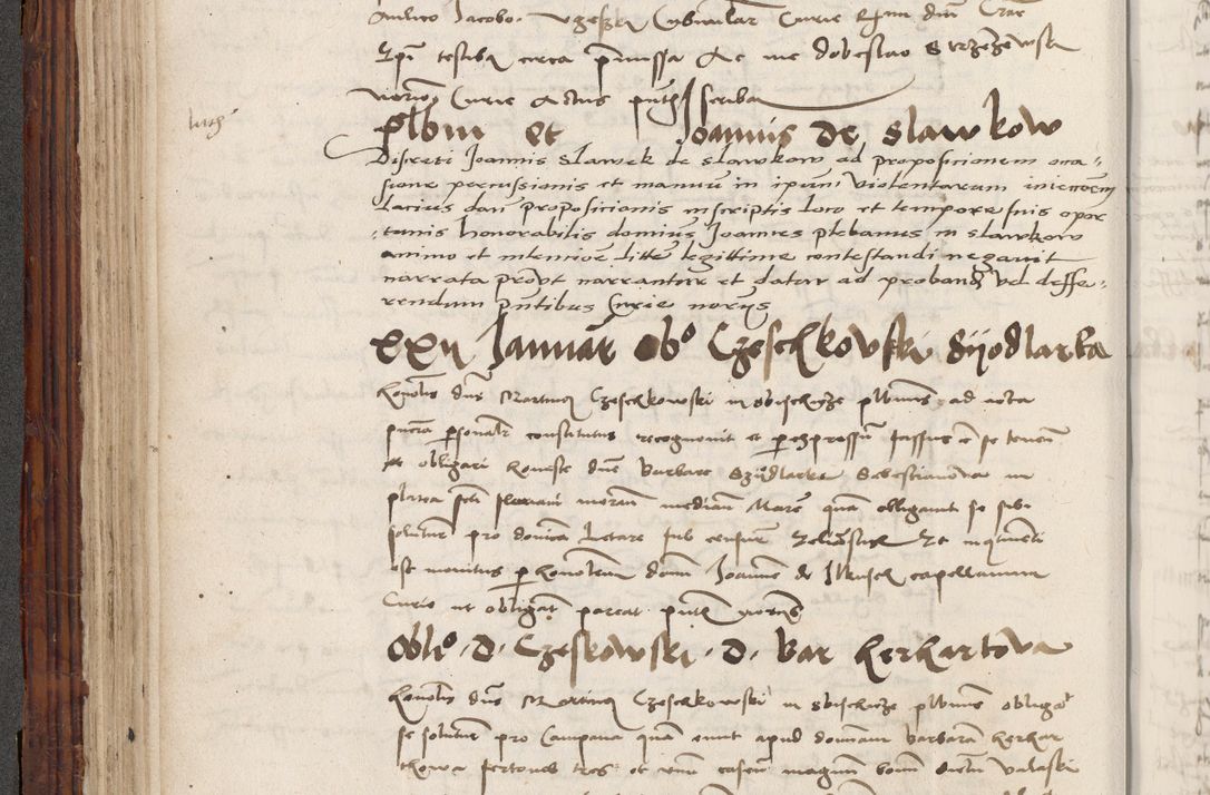 Zdjęcie nr 224 dla obiektu archiwalnego: Volumen III actorum episcopalium R.R.  Joannis Konarski episcopi Cracoviensis ex annis 18 I 1520-27 III 1524