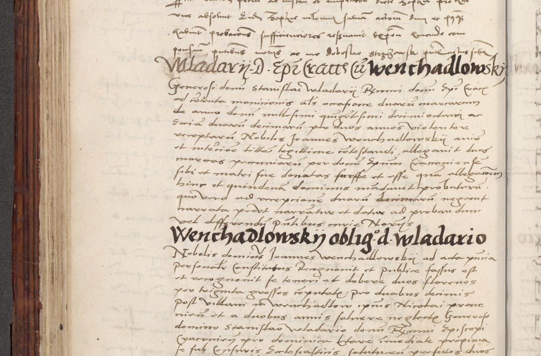 Zdjęcie nr 220 dla obiektu archiwalnego: Volumen III actorum episcopalium R.R.  Joannis Konarski episcopi Cracoviensis ex annis 18 I 1520-27 III 1524