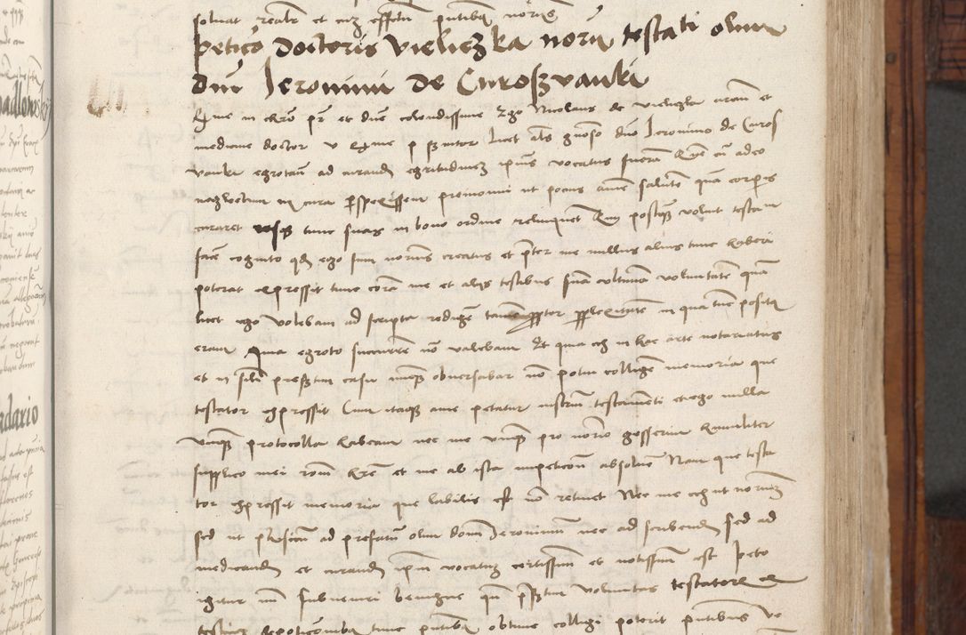 Zdjęcie nr 221 dla obiektu archiwalnego: Volumen III actorum episcopalium R.R.  Joannis Konarski episcopi Cracoviensis ex annis 18 I 1520-27 III 1524