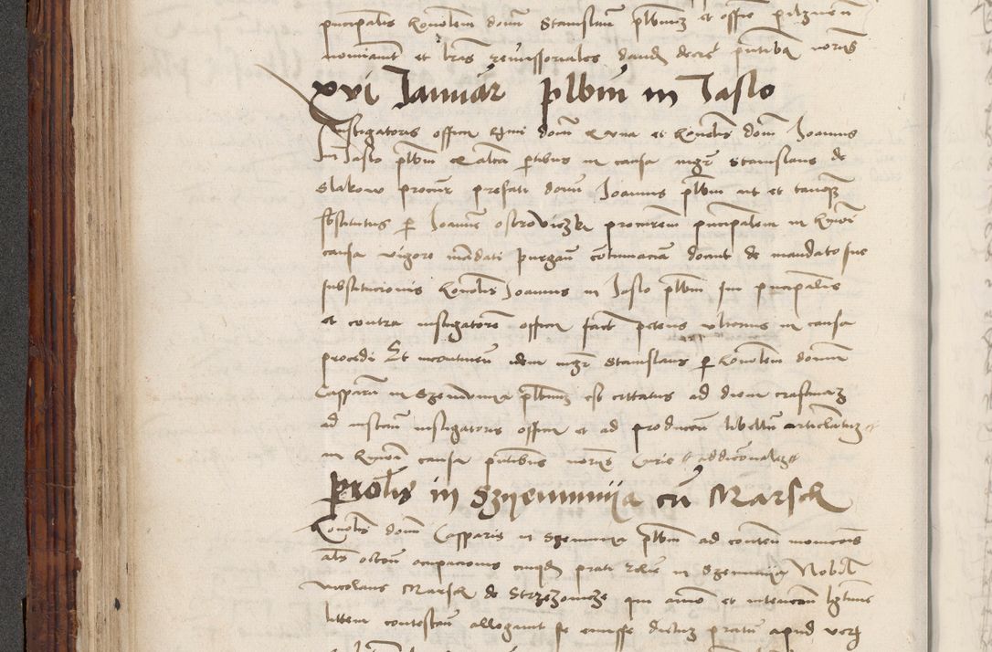 Zdjęcie nr 214 dla obiektu archiwalnego: Volumen III actorum episcopalium R.R.  Joannis Konarski episcopi Cracoviensis ex annis 18 I 1520-27 III 1524