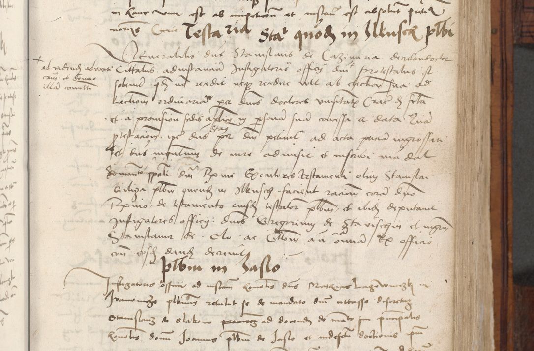 Zdjęcie nr 213 dla obiektu archiwalnego: Volumen III actorum episcopalium R.R.  Joannis Konarski episcopi Cracoviensis ex annis 18 I 1520-27 III 1524