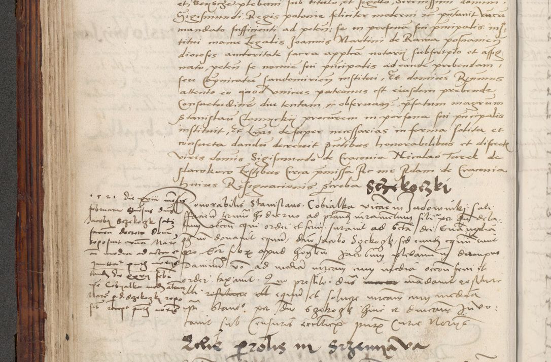 Zdjęcie nr 208 dla obiektu archiwalnego: Volumen III actorum episcopalium R.R.  Joannis Konarski episcopi Cracoviensis ex annis 18 I 1520-27 III 1524