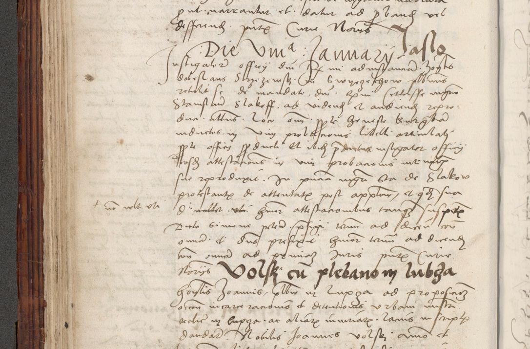 Zdjęcie nr 206 dla obiektu archiwalnego: Volumen III actorum episcopalium R.R.  Joannis Konarski episcopi Cracoviensis ex annis 18 I 1520-27 III 1524