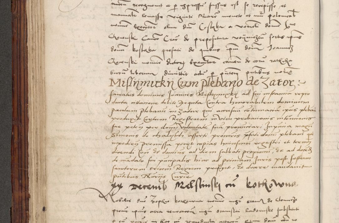 Zdjęcie nr 200 dla obiektu archiwalnego: Volumen III actorum episcopalium R.R.  Joannis Konarski episcopi Cracoviensis ex annis 18 I 1520-27 III 1524