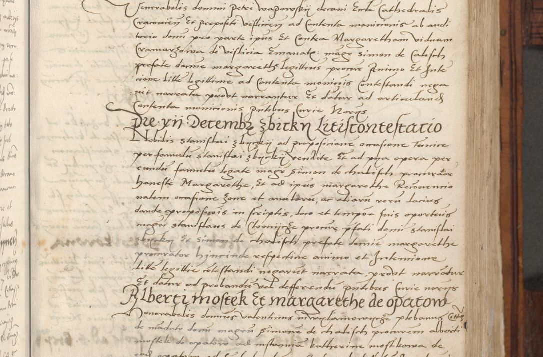 Zdjęcie nr 195 dla obiektu archiwalnego: Volumen III actorum episcopalium R.R.  Joannis Konarski episcopi Cracoviensis ex annis 18 I 1520-27 III 1524