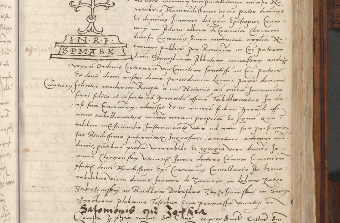 Zdjęcie nr 191 dla obiektu archiwalnego: Volumen III actorum episcopalium R.R.  Joannis Konarski episcopi Cracoviensis ex annis 18 I 1520-27 III 1524