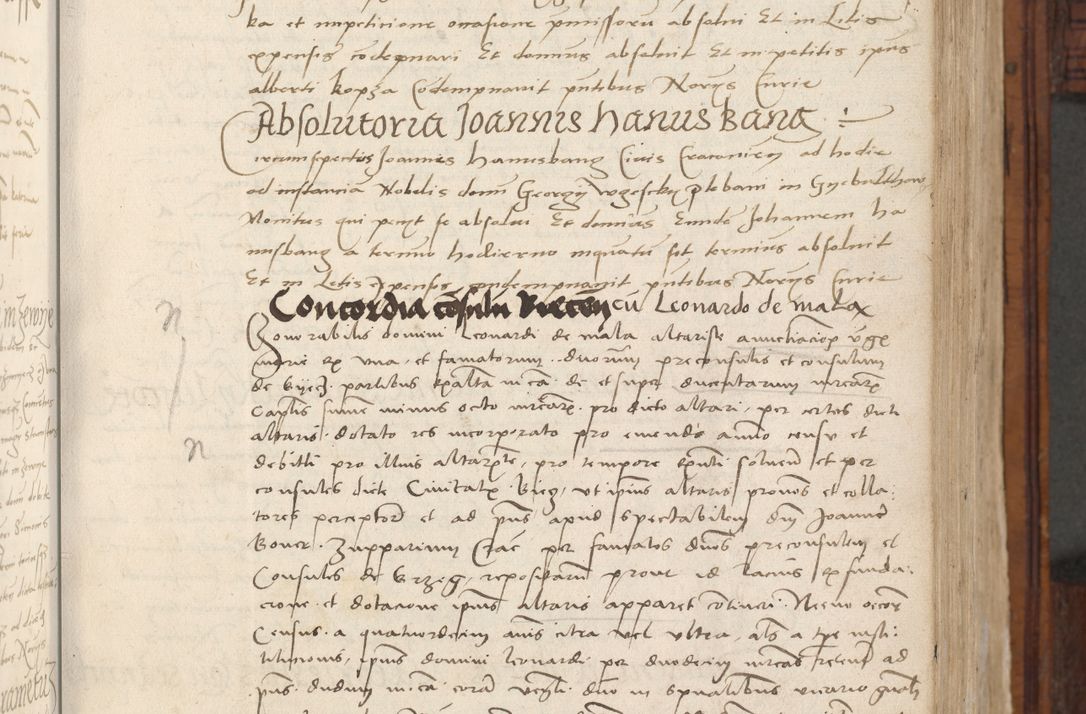 Zdjęcie nr 181 dla obiektu archiwalnego: Volumen III actorum episcopalium R.R.  Joannis Konarski episcopi Cracoviensis ex annis 18 I 1520-27 III 1524