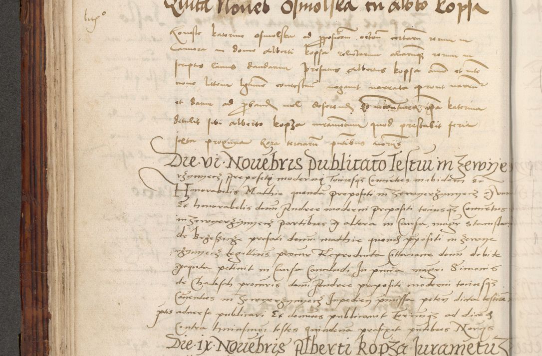 Zdjęcie nr 180 dla obiektu archiwalnego: Volumen III actorum episcopalium R.R.  Joannis Konarski episcopi Cracoviensis ex annis 18 I 1520-27 III 1524