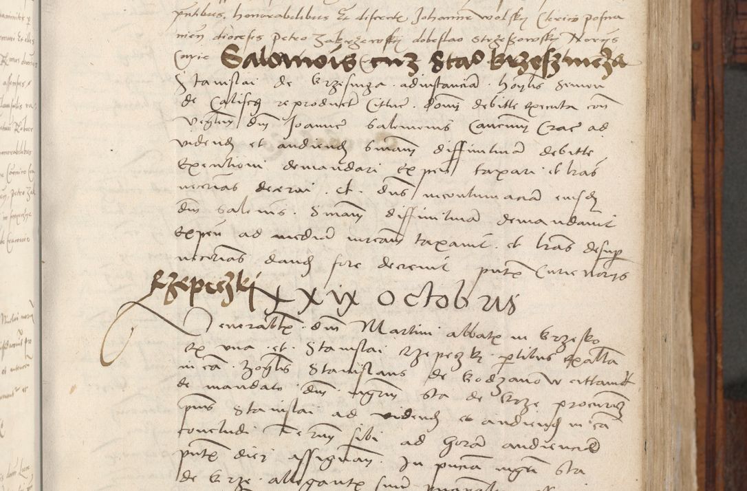 Zdjęcie nr 175 dla obiektu archiwalnego: Volumen III actorum episcopalium R.R.  Joannis Konarski episcopi Cracoviensis ex annis 18 I 1520-27 III 1524