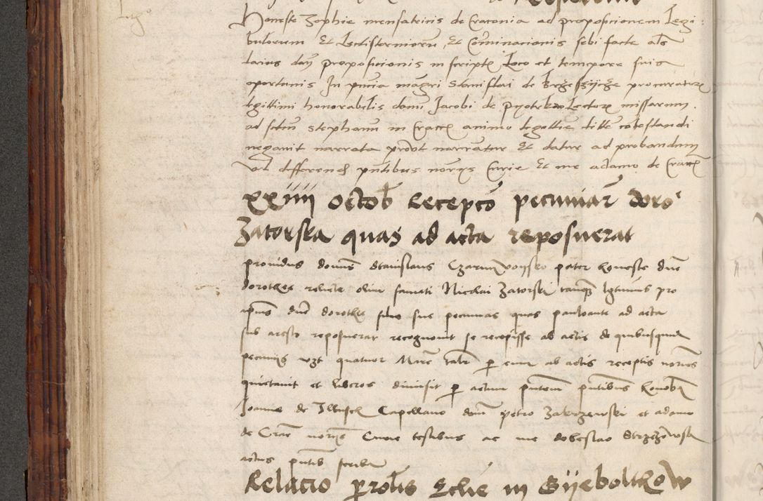Zdjęcie nr 170 dla obiektu archiwalnego: Volumen III actorum episcopalium R.R.  Joannis Konarski episcopi Cracoviensis ex annis 18 I 1520-27 III 1524