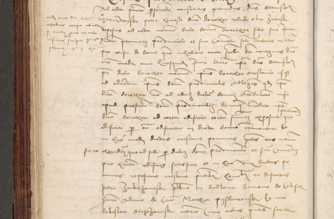 Zdjęcie nr 158 dla obiektu archiwalnego: Volumen III actorum episcopalium R.R.  Joannis Konarski episcopi Cracoviensis ex annis 18 I 1520-27 III 1524