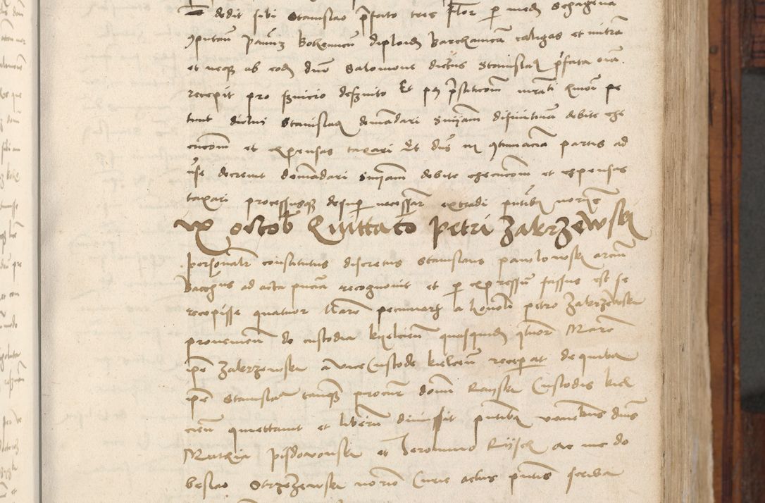 Zdjęcie nr 157 dla obiektu archiwalnego: Volumen III actorum episcopalium R.R.  Joannis Konarski episcopi Cracoviensis ex annis 18 I 1520-27 III 1524