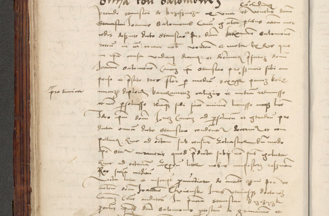 Zdjęcie nr 156 dla obiektu archiwalnego: Volumen III actorum episcopalium R.R.  Joannis Konarski episcopi Cracoviensis ex annis 18 I 1520-27 III 1524