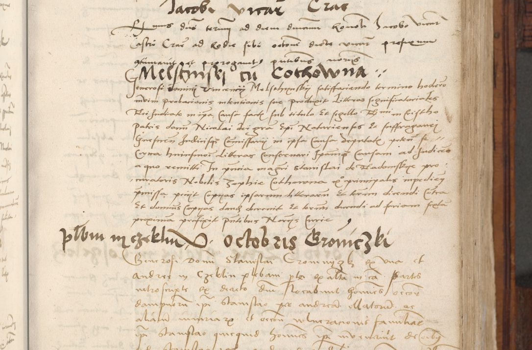 Zdjęcie nr 153 dla obiektu archiwalnego: Volumen III actorum episcopalium R.R.  Joannis Konarski episcopi Cracoviensis ex annis 18 I 1520-27 III 1524