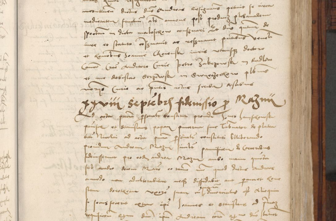 Zdjęcie nr 149 dla obiektu archiwalnego: Volumen III actorum episcopalium R.R.  Joannis Konarski episcopi Cracoviensis ex annis 18 I 1520-27 III 1524
