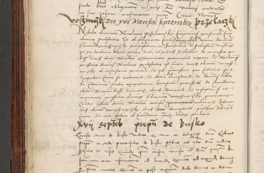 Zdjęcie nr 146 dla obiektu archiwalnego: Volumen III actorum episcopalium R.R.  Joannis Konarski episcopi Cracoviensis ex annis 18 I 1520-27 III 1524