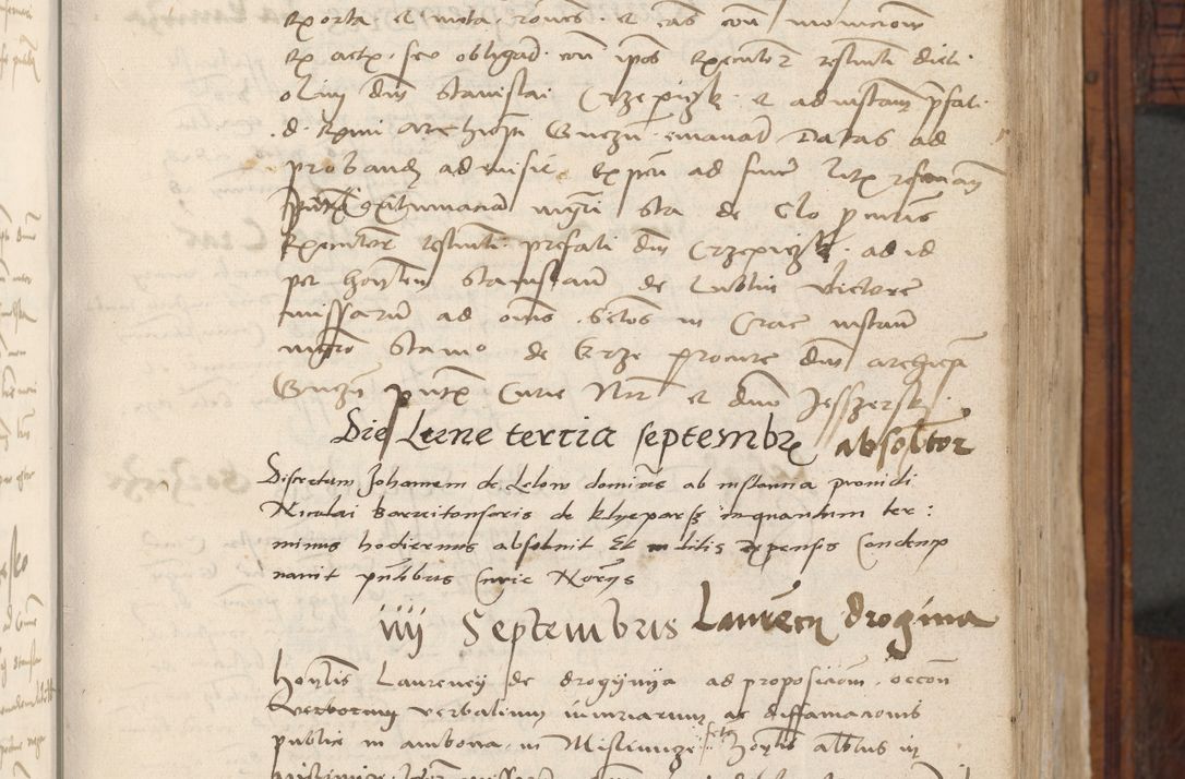 Zdjęcie nr 143 dla obiektu archiwalnego: Volumen III actorum episcopalium R.R.  Joannis Konarski episcopi Cracoviensis ex annis 18 I 1520-27 III 1524