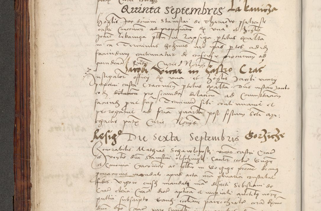 Zdjęcie nr 144 dla obiektu archiwalnego: Volumen III actorum episcopalium R.R.  Joannis Konarski episcopi Cracoviensis ex annis 18 I 1520-27 III 1524