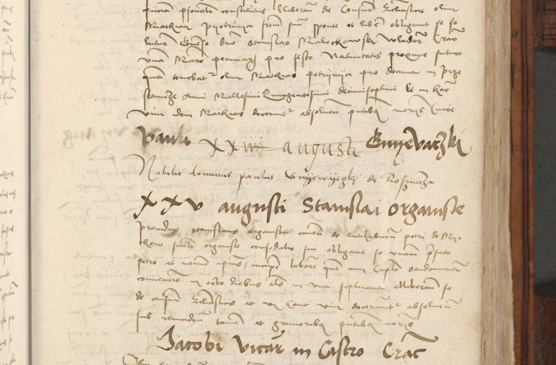 Zdjęcie nr 135 dla obiektu archiwalnego: Volumen III actorum episcopalium R.R.  Joannis Konarski episcopi Cracoviensis ex annis 18 I 1520-27 III 1524