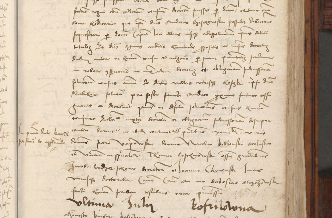 Zdjęcie nr 127 dla obiektu archiwalnego: Volumen III actorum episcopalium R.R.  Joannis Konarski episcopi Cracoviensis ex annis 18 I 1520-27 III 1524