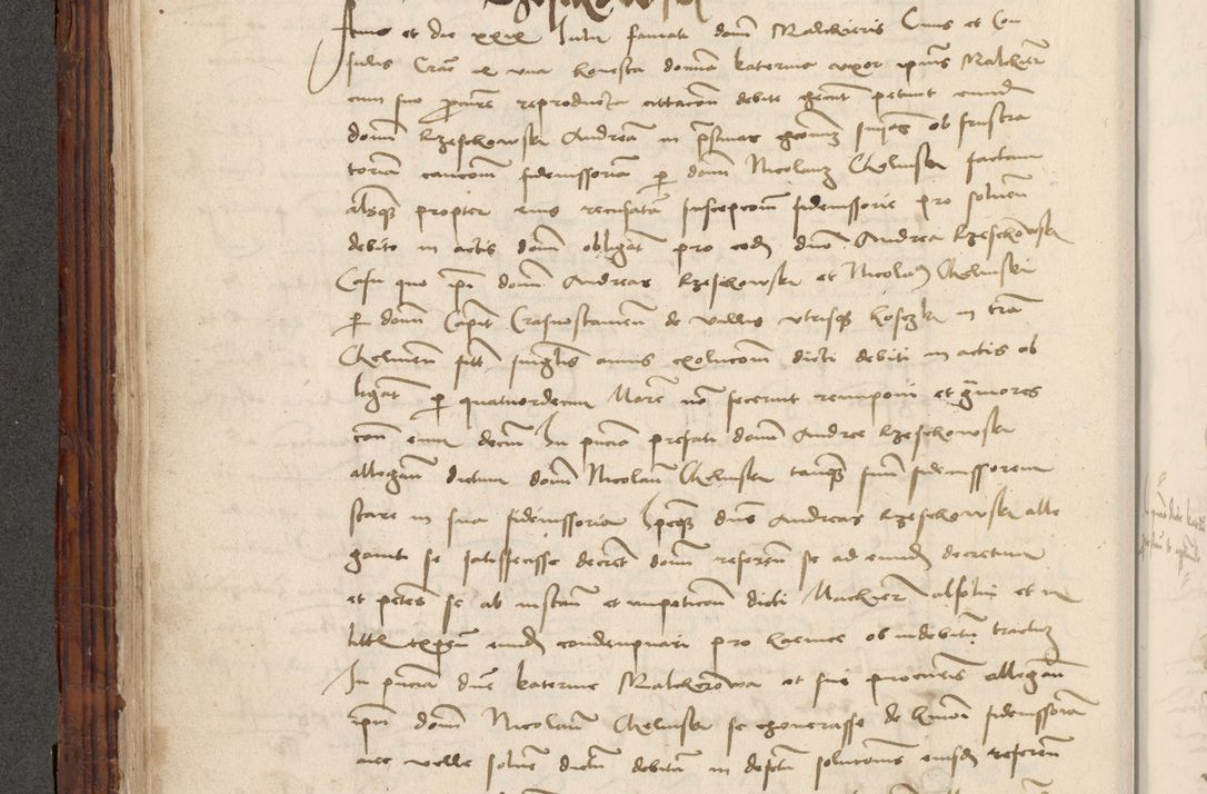 Zdjęcie nr 126 dla obiektu archiwalnego: Volumen III actorum episcopalium R.R.  Joannis Konarski episcopi Cracoviensis ex annis 18 I 1520-27 III 1524